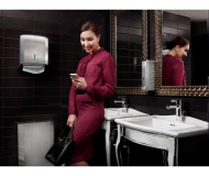 PODAJALNIK ZLOŽENK KATRIN INOX