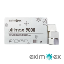 WC PAPIR lističi Ultimax 9000 2 sl ,cel.,beli