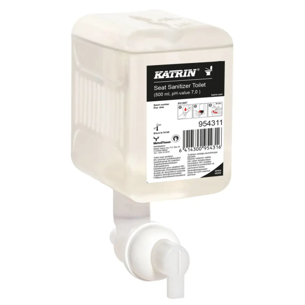 DEZINFECT SANITIZER KATRIN za WC desko  500 ml