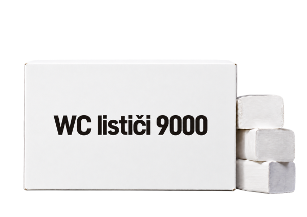 WC PAPIR lističi 9000 EF