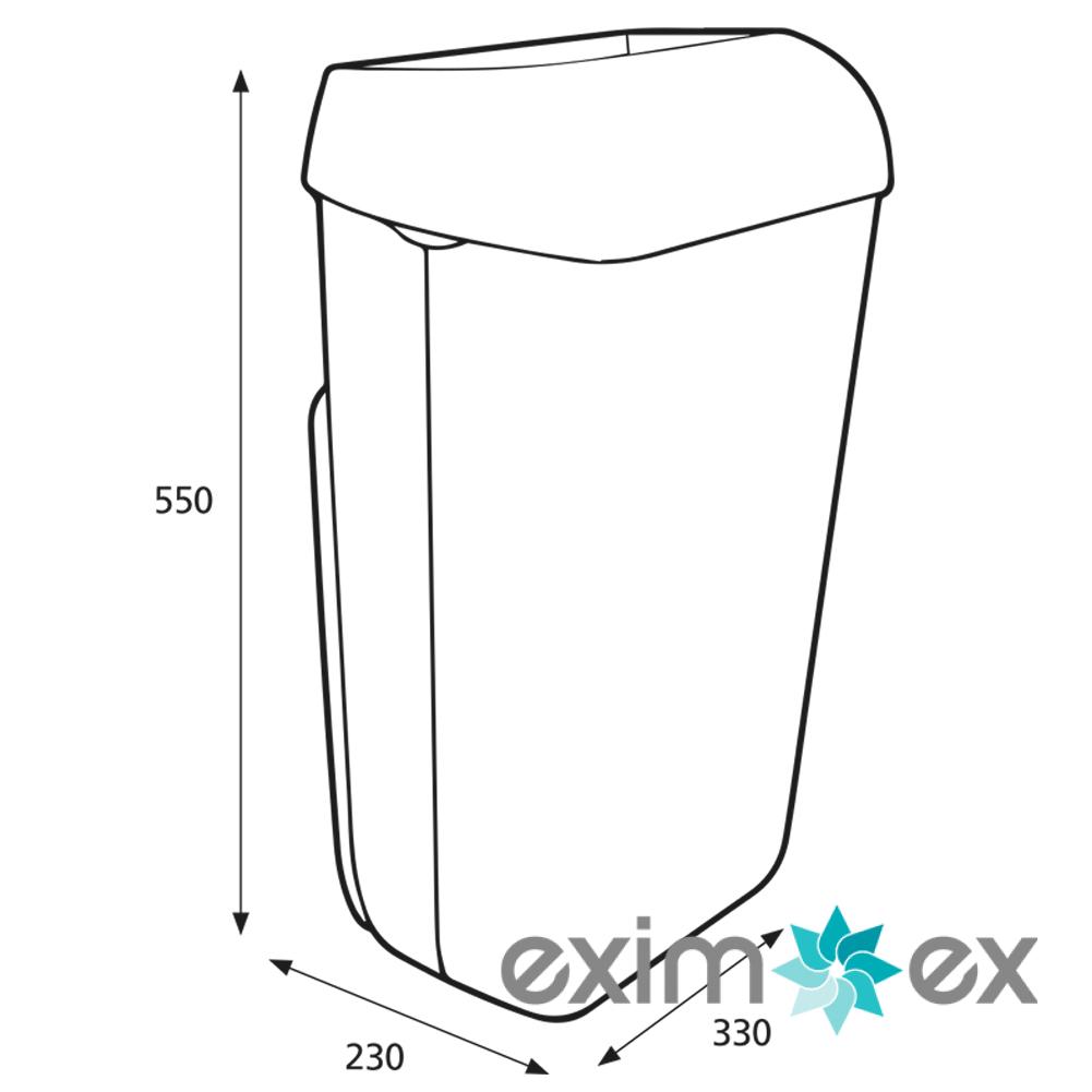 91899_92261_katrin_waste_bin_with_lid_25_litre_white_measurements